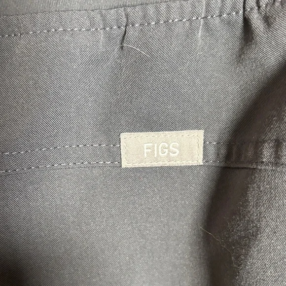 Figs Women's Gray Pants with Red Accents SZ L - Picture 10 of 13